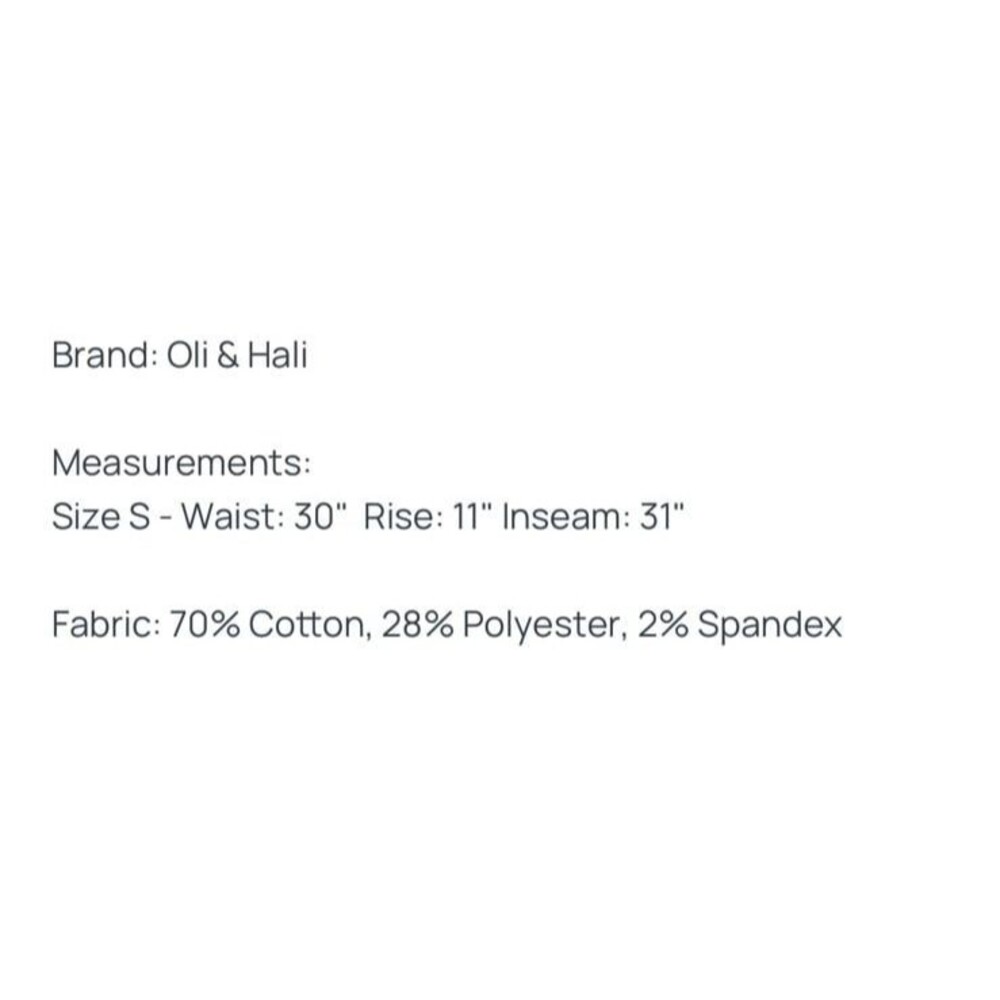 OLI & HALI jeans OH! jeans Oli and Hali OLI HALI jeans floral OLI&hali 8/10 MED - Picture 12 of 12